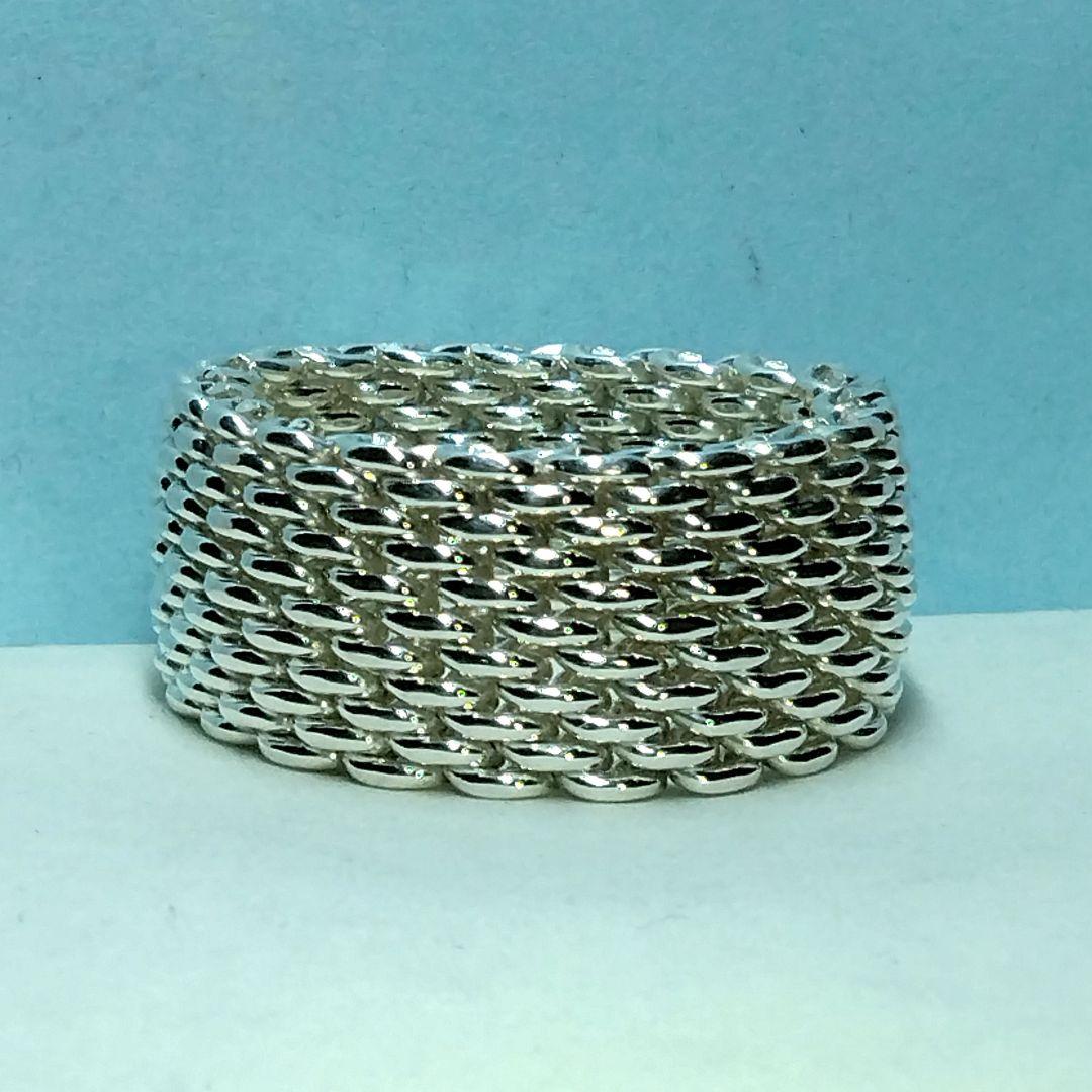 ティファニーサマセットリング 16号～17号　新品仕上げ　ほぼ無傷未使用に近い