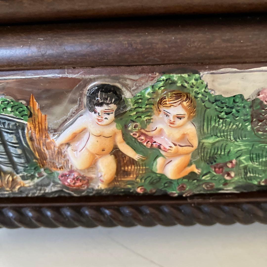 REUGE リュージュ　シリンダー型　オルゴール　72弁　陶器装飾