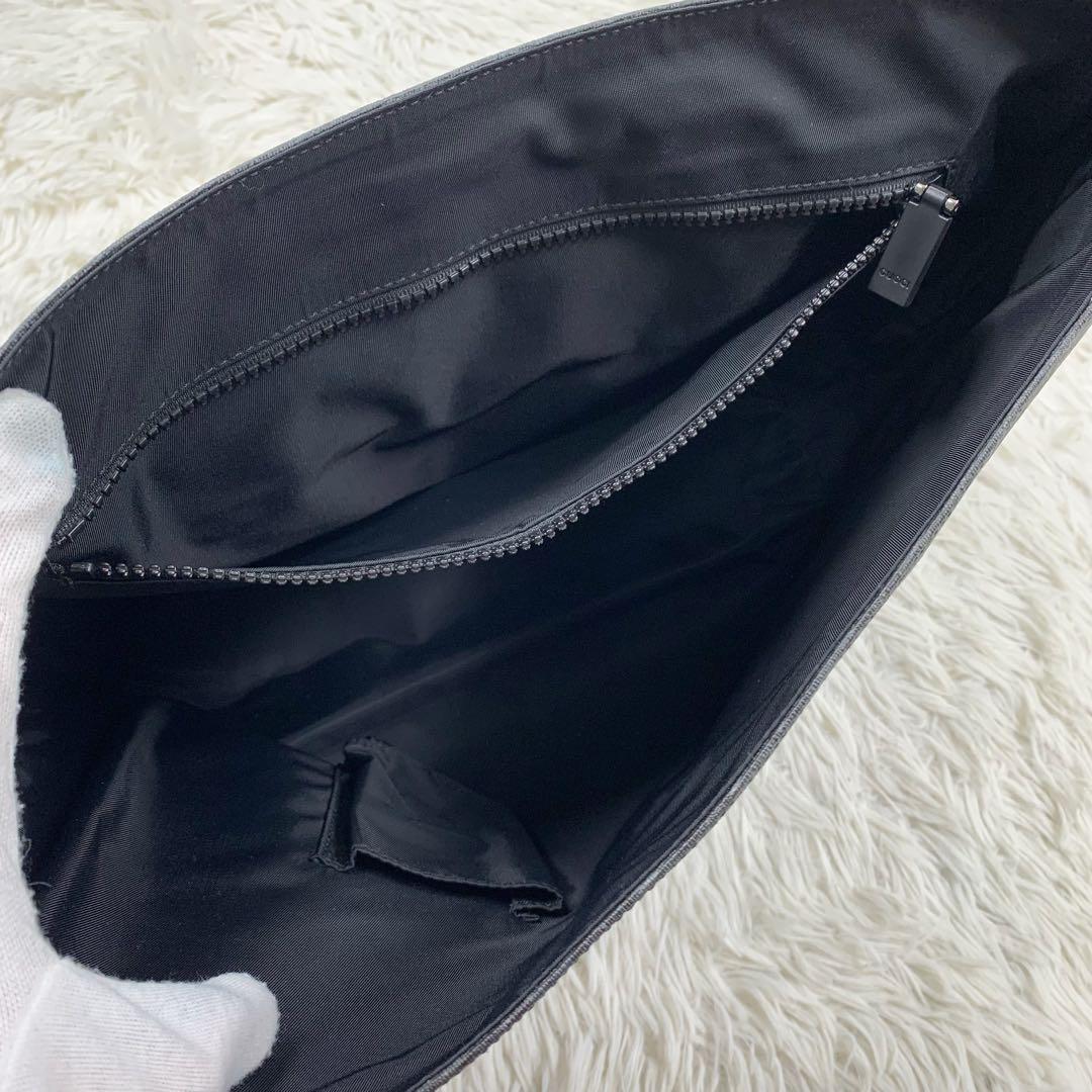 【✨極美品✨】グッチ メッセンジャーバッグ GGスプリーム ブラック 付属品完備