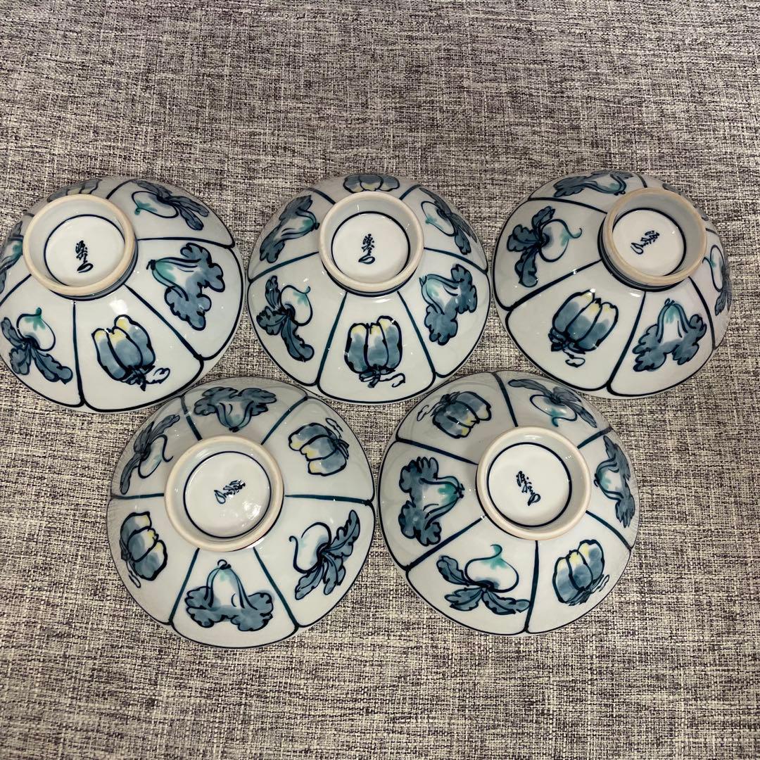 源右衛門　飯碗　蓋付き　5個セット