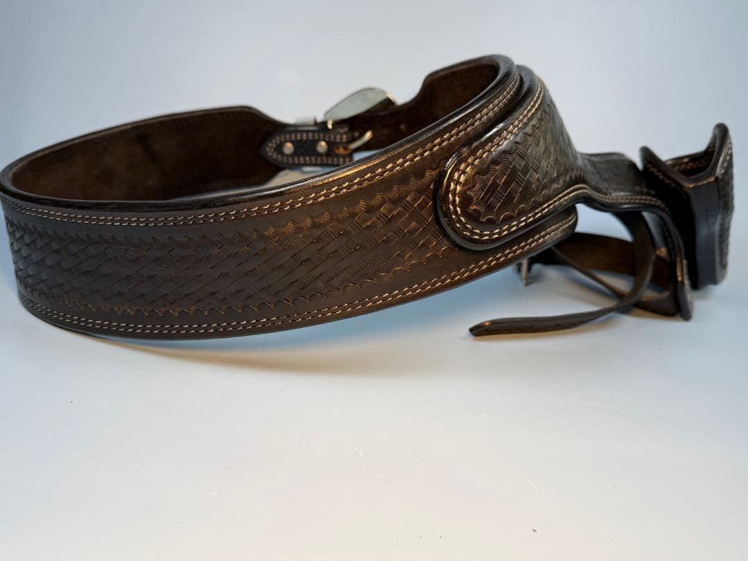 KEIN製SAAファストドロー専用リグ、ツーハンド用（ブラック）