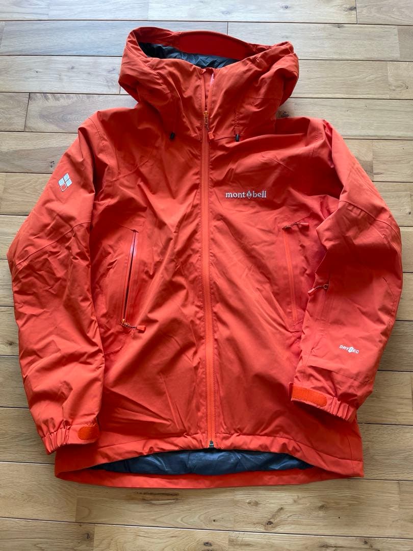 モンベルSパウダーステップパーカー　美品