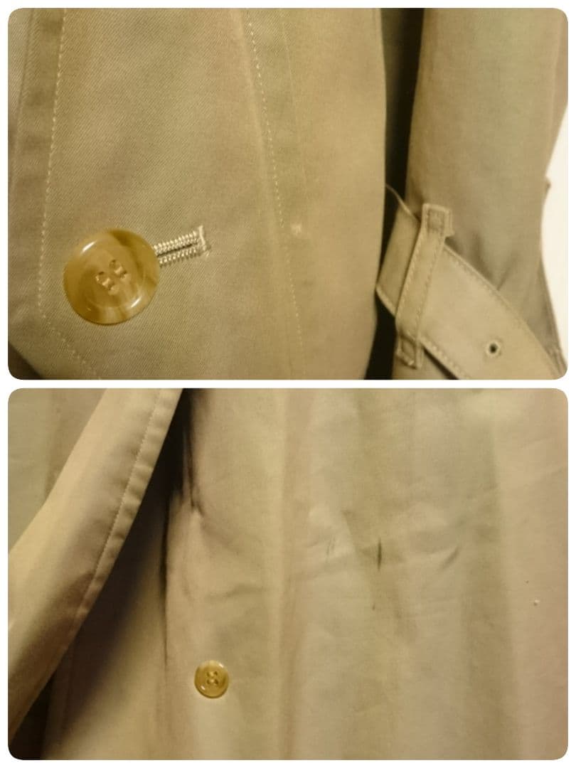 vintage Burberrys トレンチコート インナーベスト付き