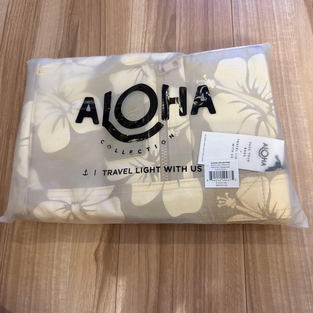 ALOHA COLLECTION ボストンバッグ ハイビスカス