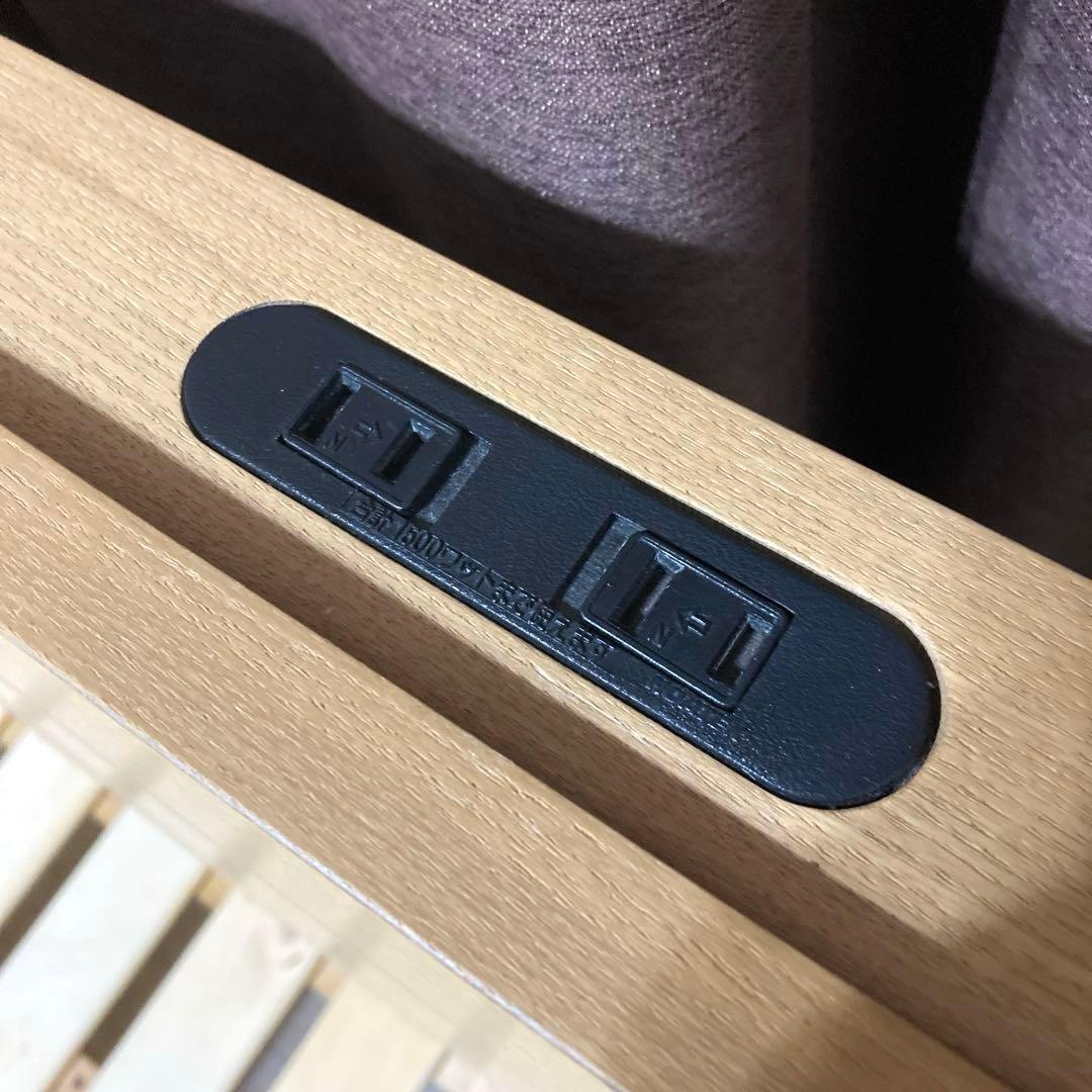 【自社配送エリア限定販売】小傷有り ニトリダブルサイズベッドフレーム！