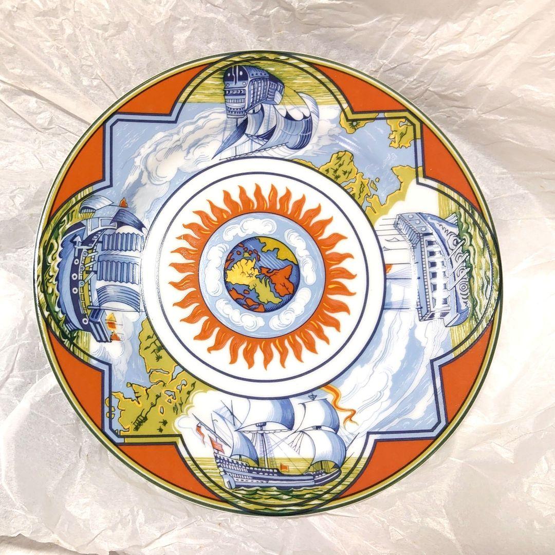 HERMES patchwork 貿易風プレート21cm エルメス パッチワーク