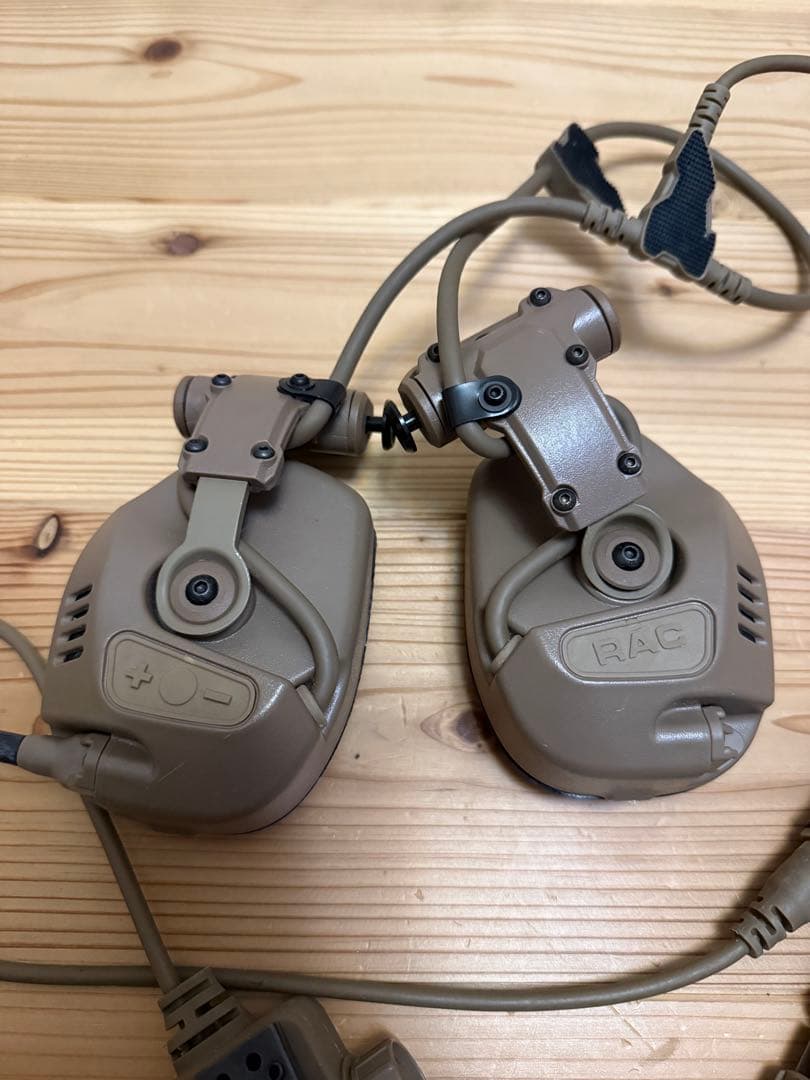 Ops-Coreタイプ RAC タクティカル ヘッドセット TAN