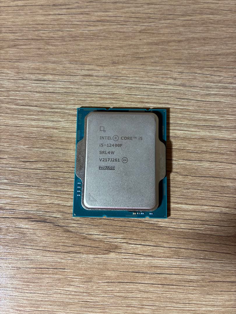 Intel Core i5-12400F CPU 本体のみ