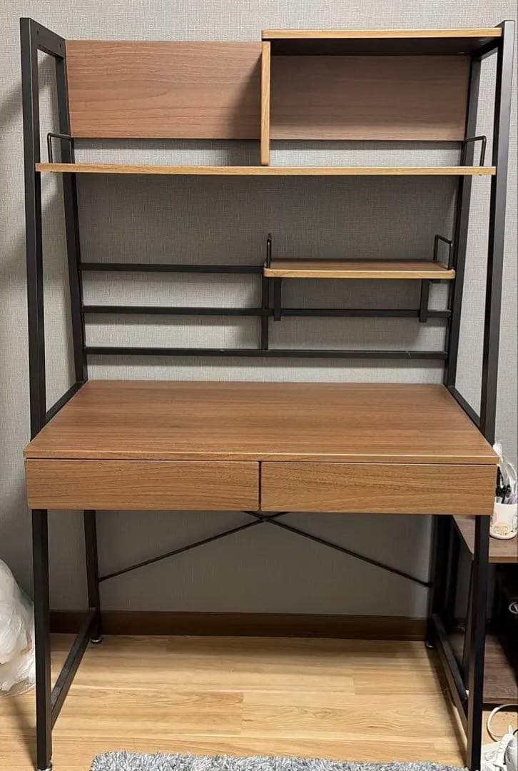 ニトリ　スペースセービングデスク LAVORO 93