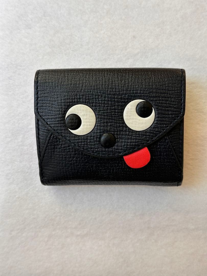 アニヤハインドマーチ ザニー 3つ折り財布 ネイビー