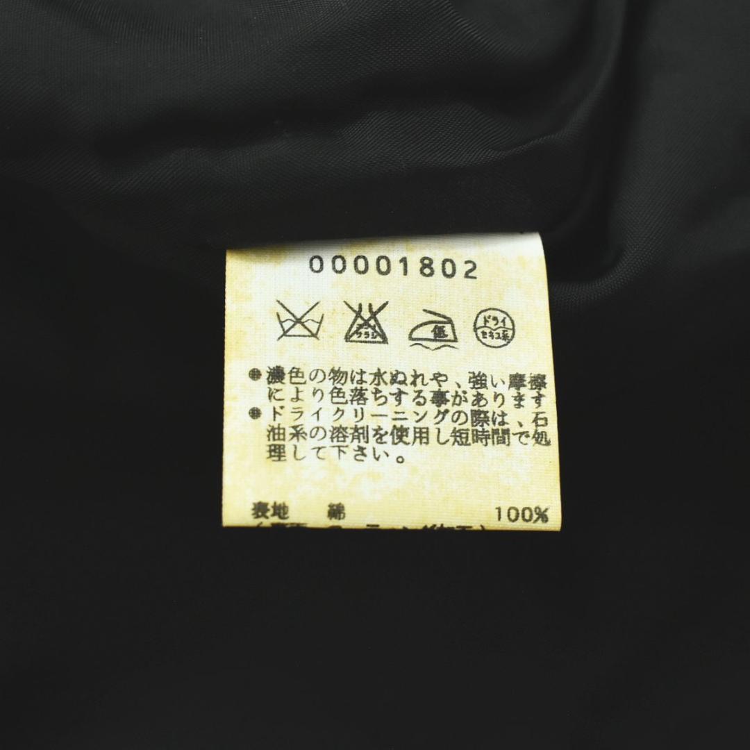 日本製 アニエスベー agnes b 中綿ジャケット コート 38 ブラック