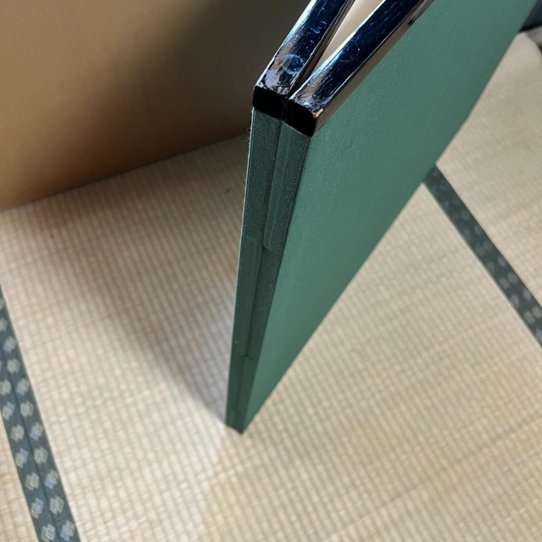 風炉先屛風　茶道具　金　銀　大き目　中古