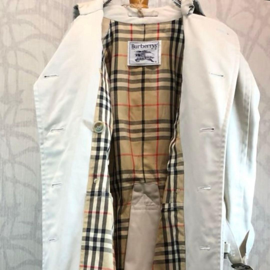 バーバリーズ　BERBERRY トレンチコート ノバチェック ベルト付き　R