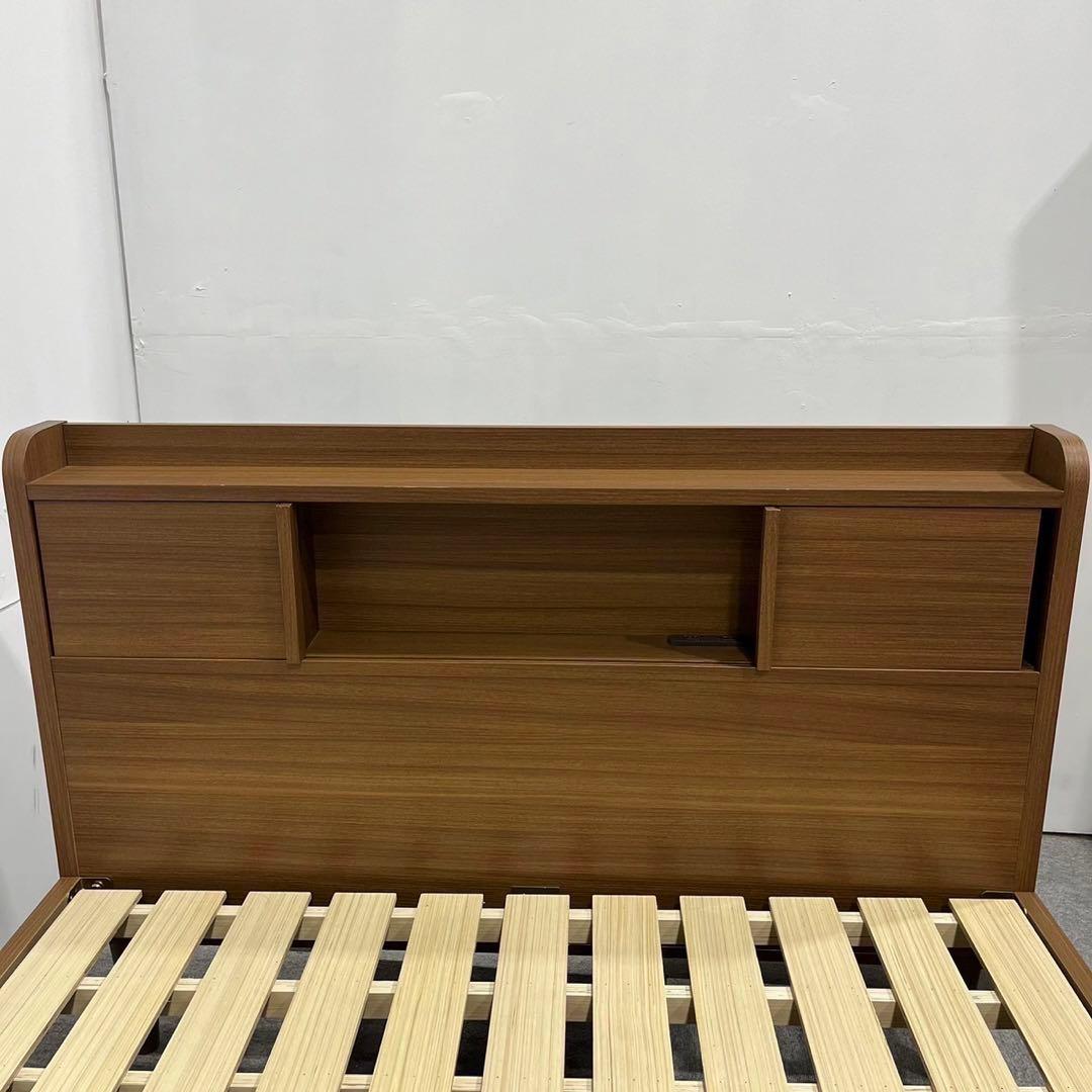 unico RUKEA セミダブル ベッド フレーム 家具 Fe2066