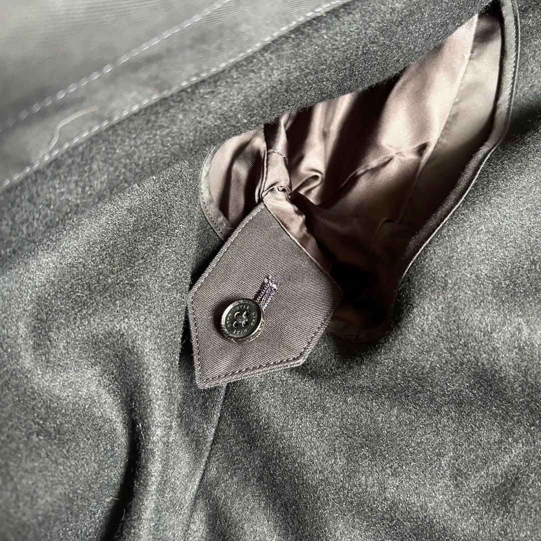 美品 HYKE ハイク トレンチコート ウールライナー付き サイズ1 黒