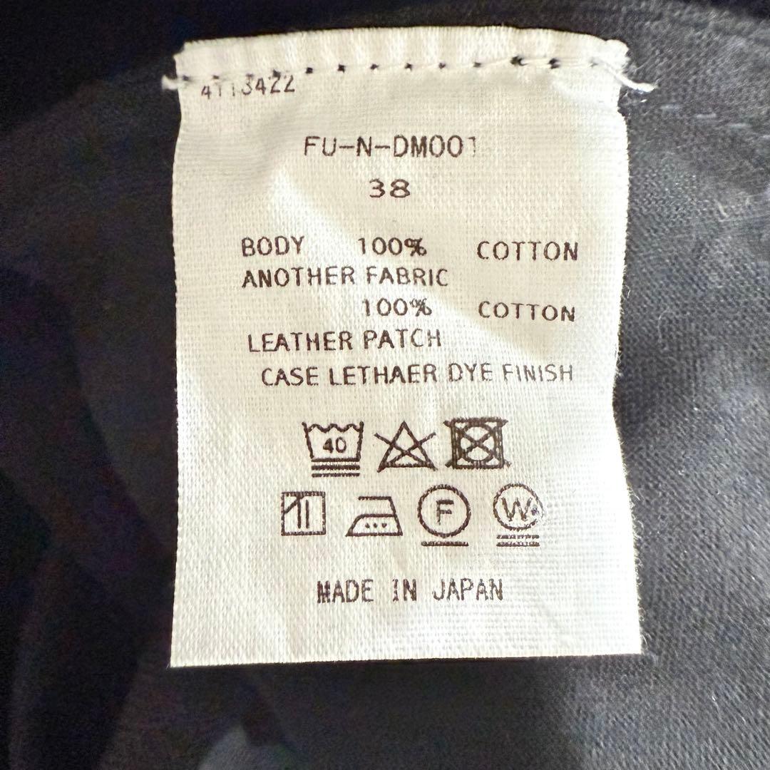 【美品】fumikauchida フミカウチダ タイダイデニム 38