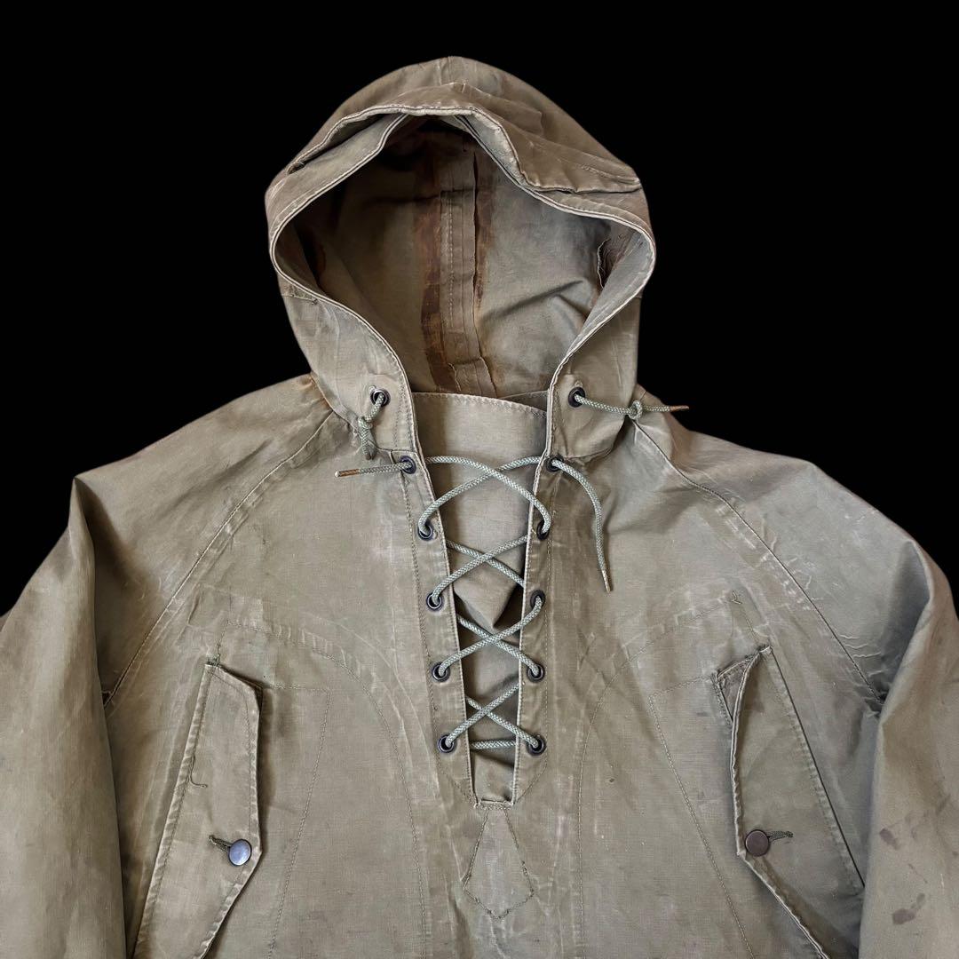 60s USN レインパーカー ヴィンテージ ミリタリー 実物 雰囲気系 ボロ