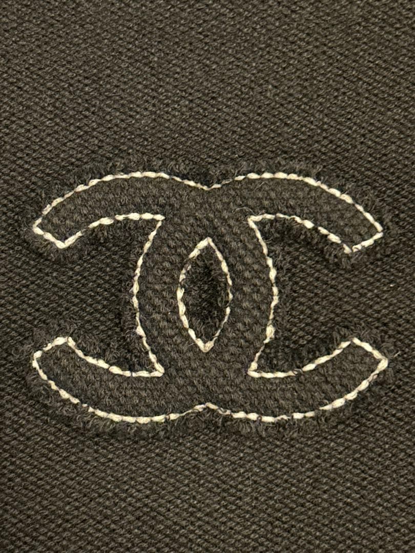 CHANEL ニットマフラー CCマーク新品未使用品　カシミヤ100%