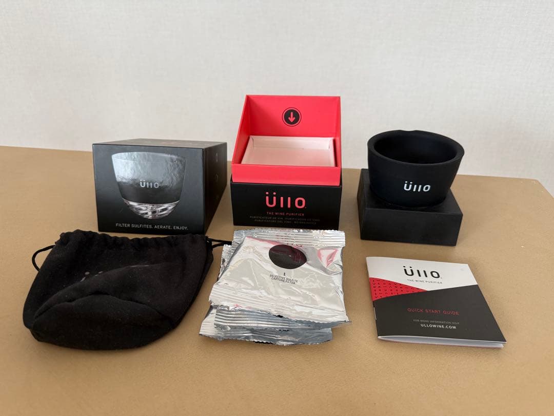 Üllo Wine Purifier ワイン 亜硫酸除去 フィルター