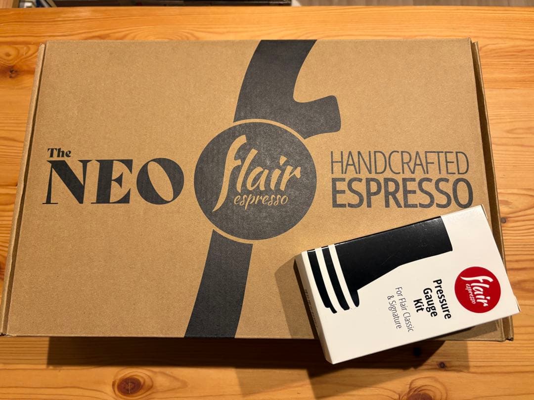 【圧力計付／箱付属品】Flair espressoTheNEO｜手動エスプレッソ