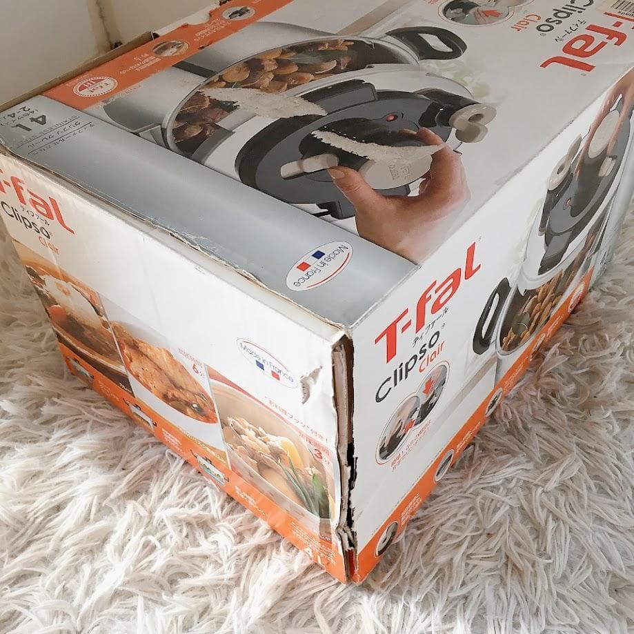 t-fal 圧力なべ クリプソ クレール 4L 4合サイズ 2-4人用