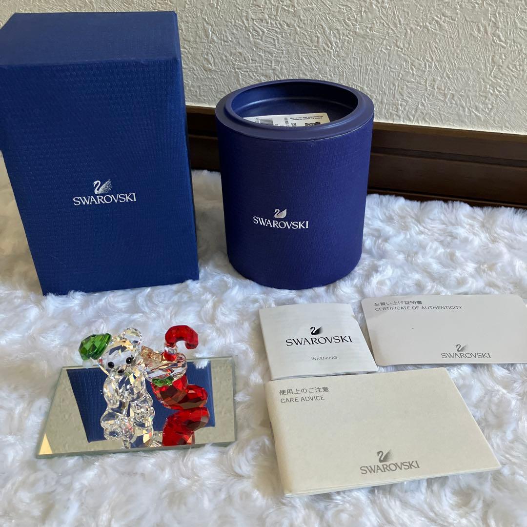 スワロフスキー　置物　 クリスベア　クリスマス　2020年限定生産品