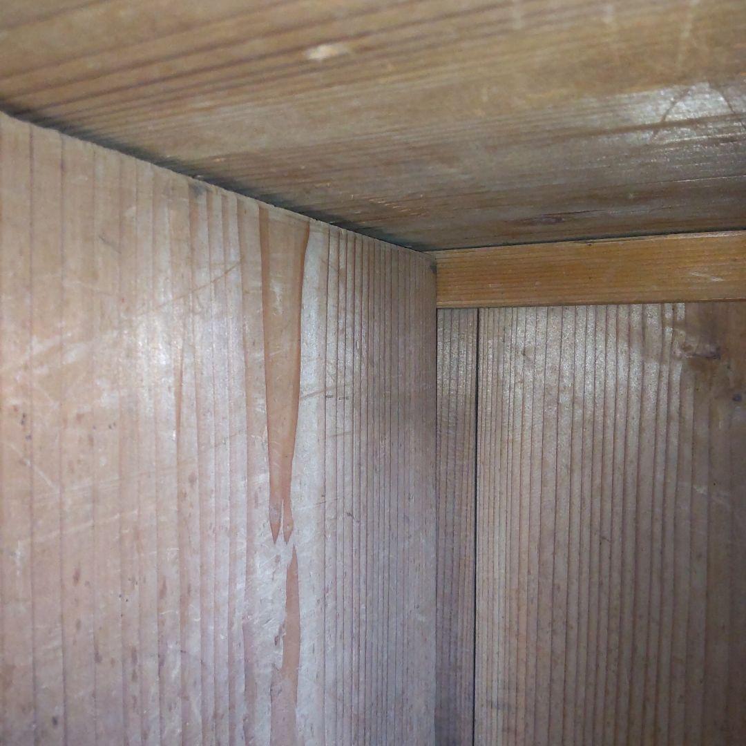 昭和レトロ　戸棚　縦45cm横106cm高さ75cm