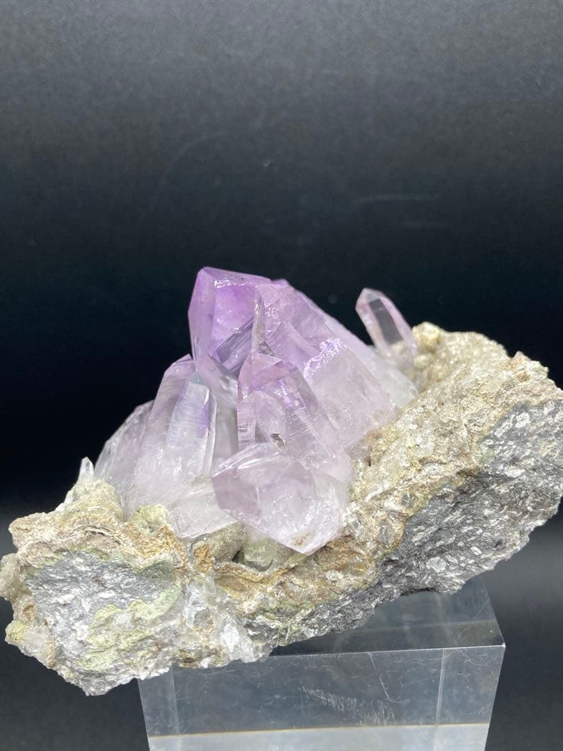 ベラクルスアメジスト 原石 クラスター 天然石 ファントム