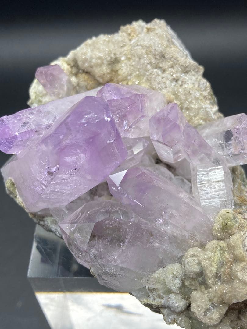 ベラクルスアメジスト 原石 クラスター 天然石 ファントム