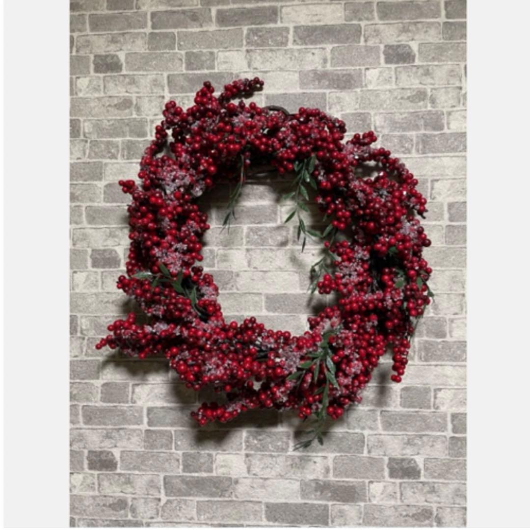 最終お値下げ　エミリオロバ 大きなクリスマスリース　直径45㎝〜