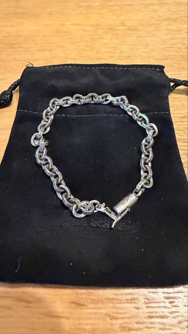 【F30】Chrome Hearts ペーパーチェーンブレスレット