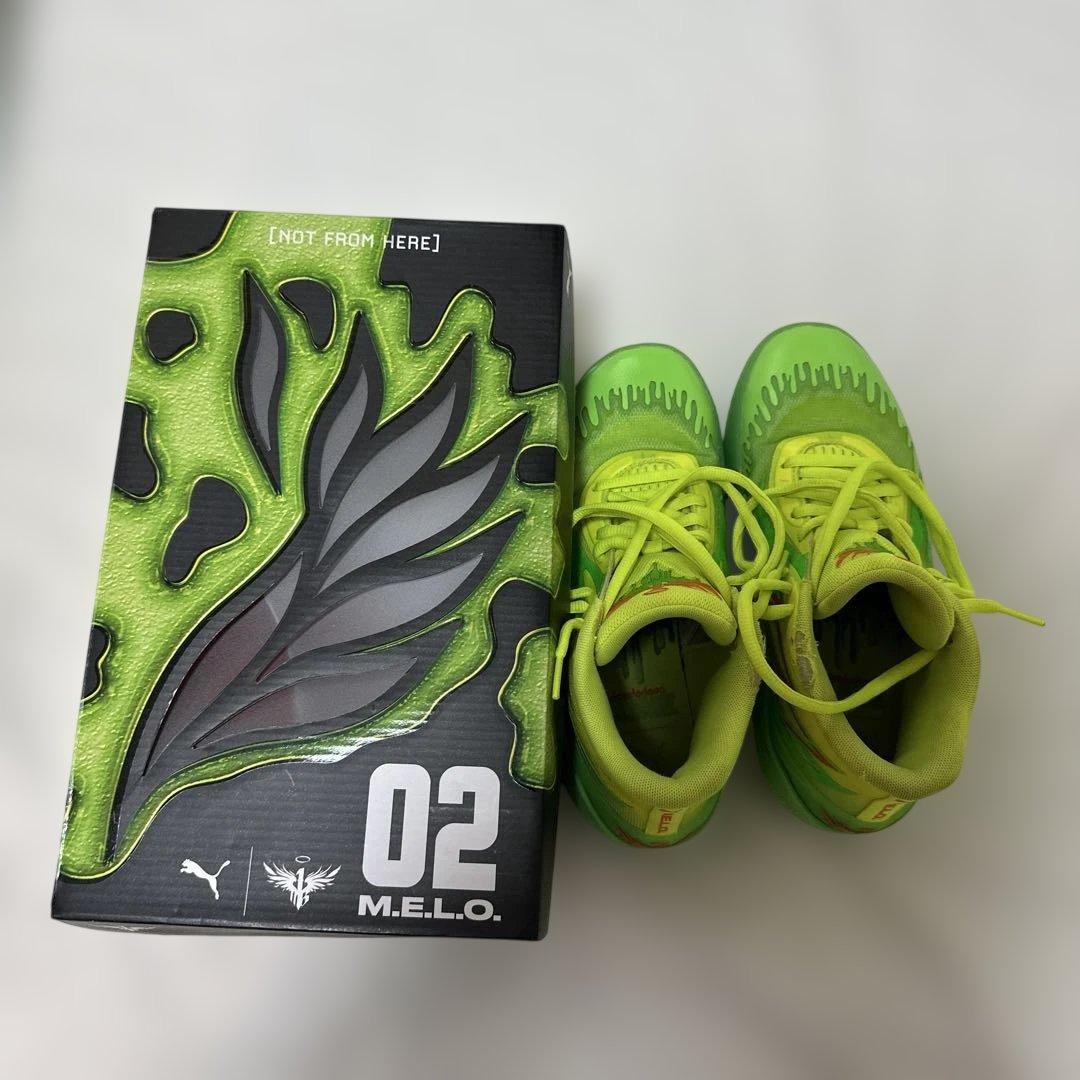 シューズ(男性用) PUMA M.E.L.O. 02 SLIME