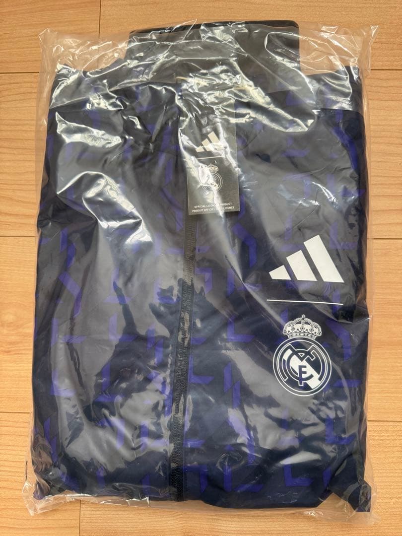 新品 アディダス レアルマドリード アンセムジャケット リバーシブルジャケット