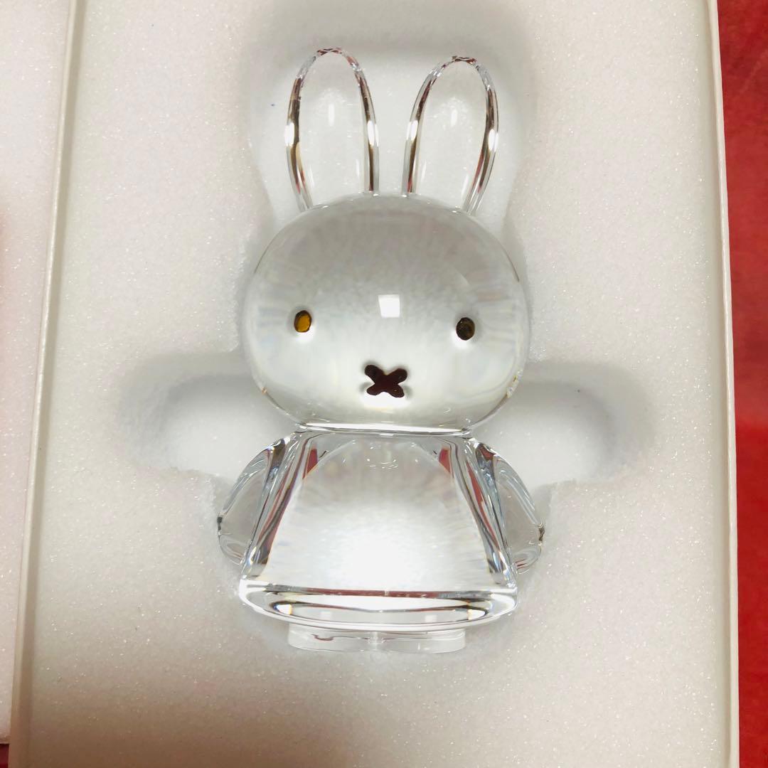 未使用 Baccarat × miffy バカラ×ミッフィー クリスタルガラス