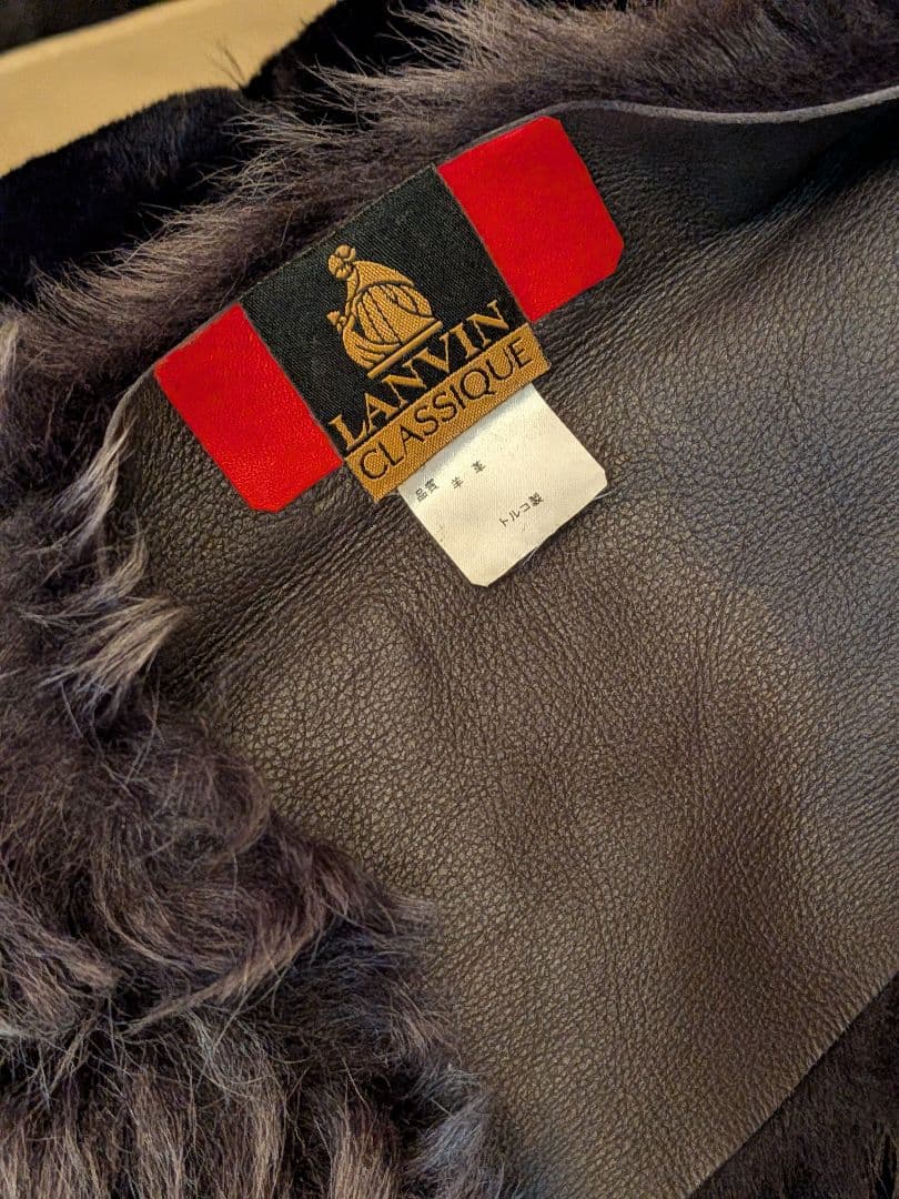 漆黒の華　最高級ピュアカシミアチェスターコート他2点　ブラック　百貨店購入