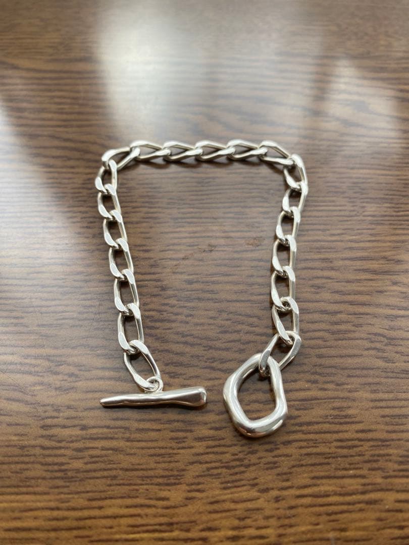 TEN. ムードフープブレスレット SV-M シルバー