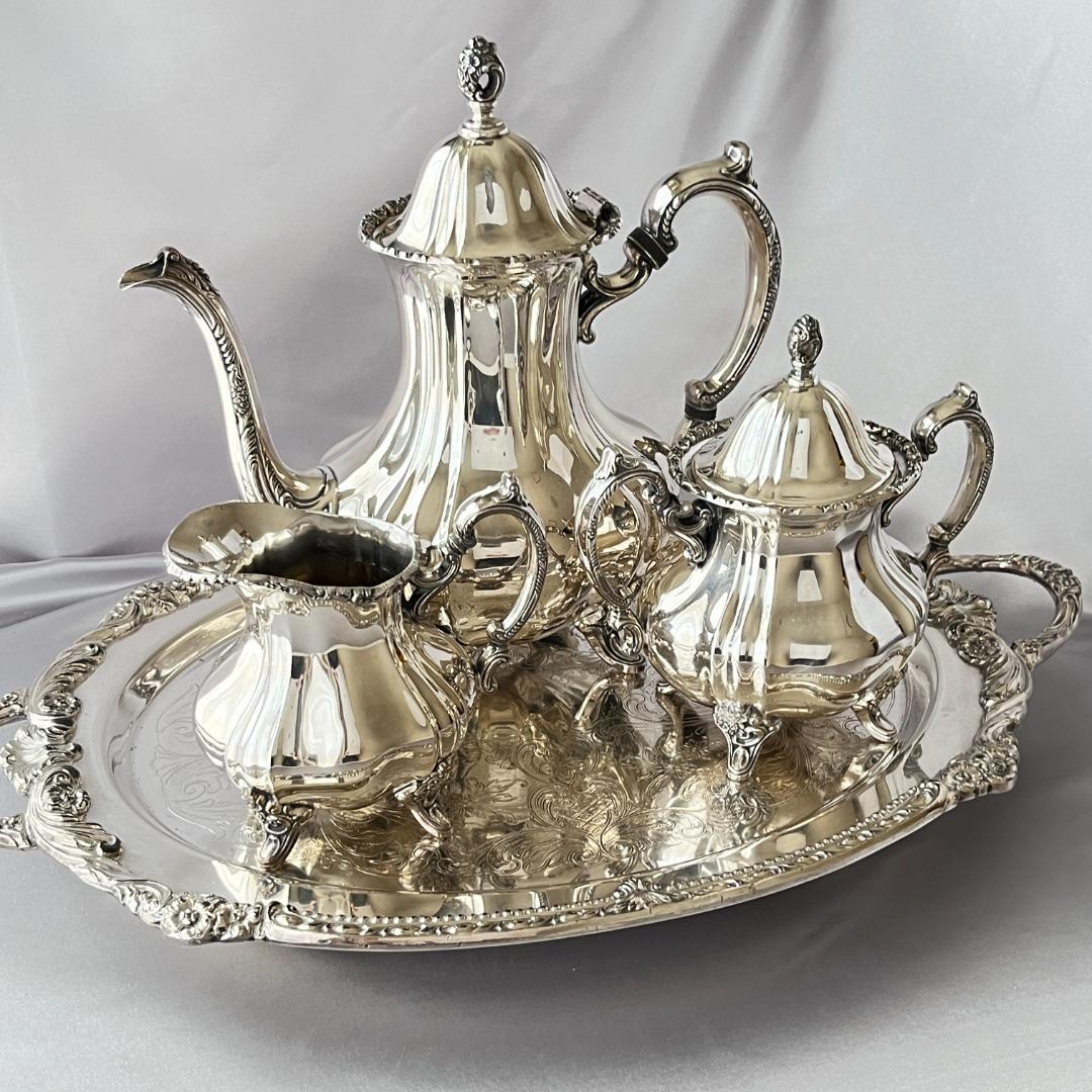 【Lancaster Rose】 ビクトリアンのティーサービス 3点