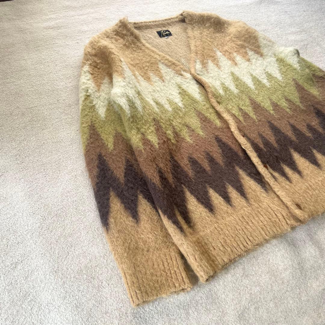 【レア】】Needles Mohair Cardigan Zigzag