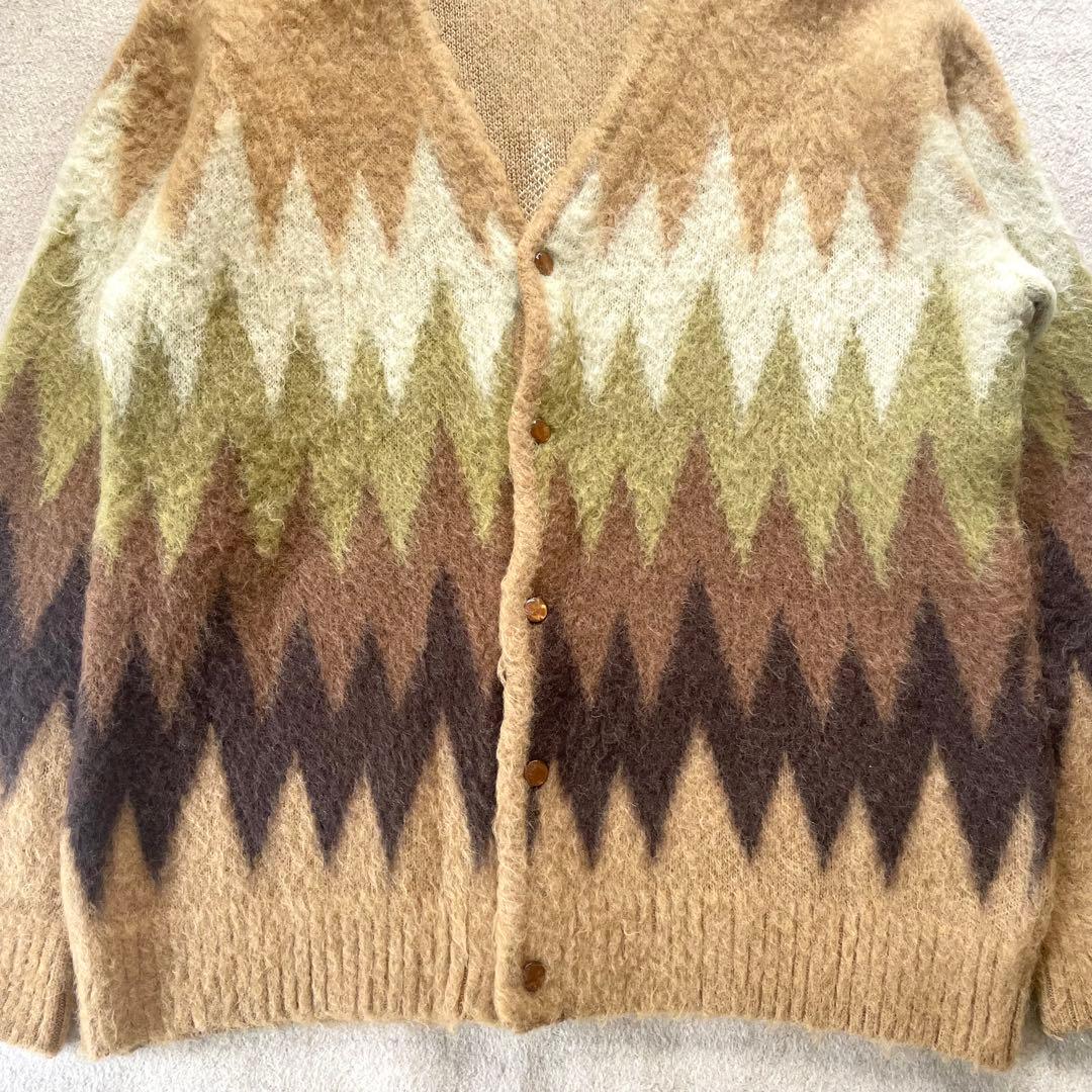 【レア】】Needles Mohair Cardigan Zigzag