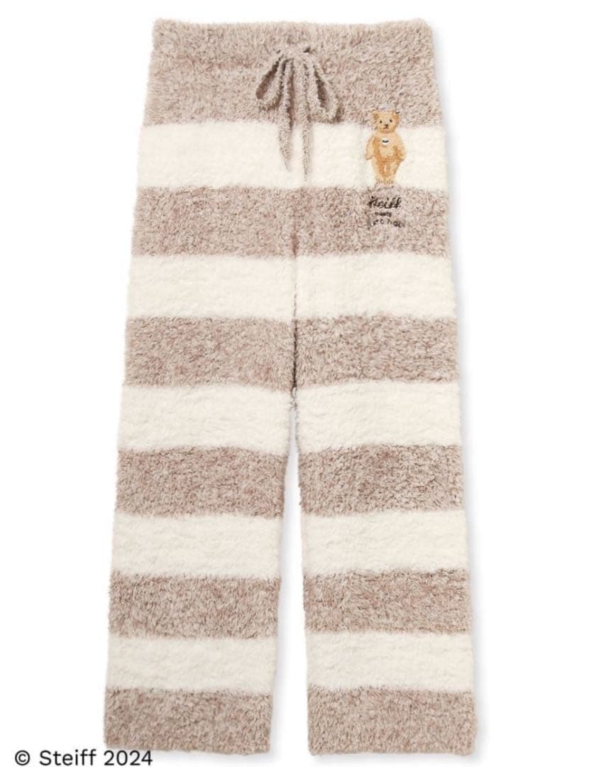 ジェラートピケ シュタイフ ジャガードプルオーバー 2ボーダーロングパンツ