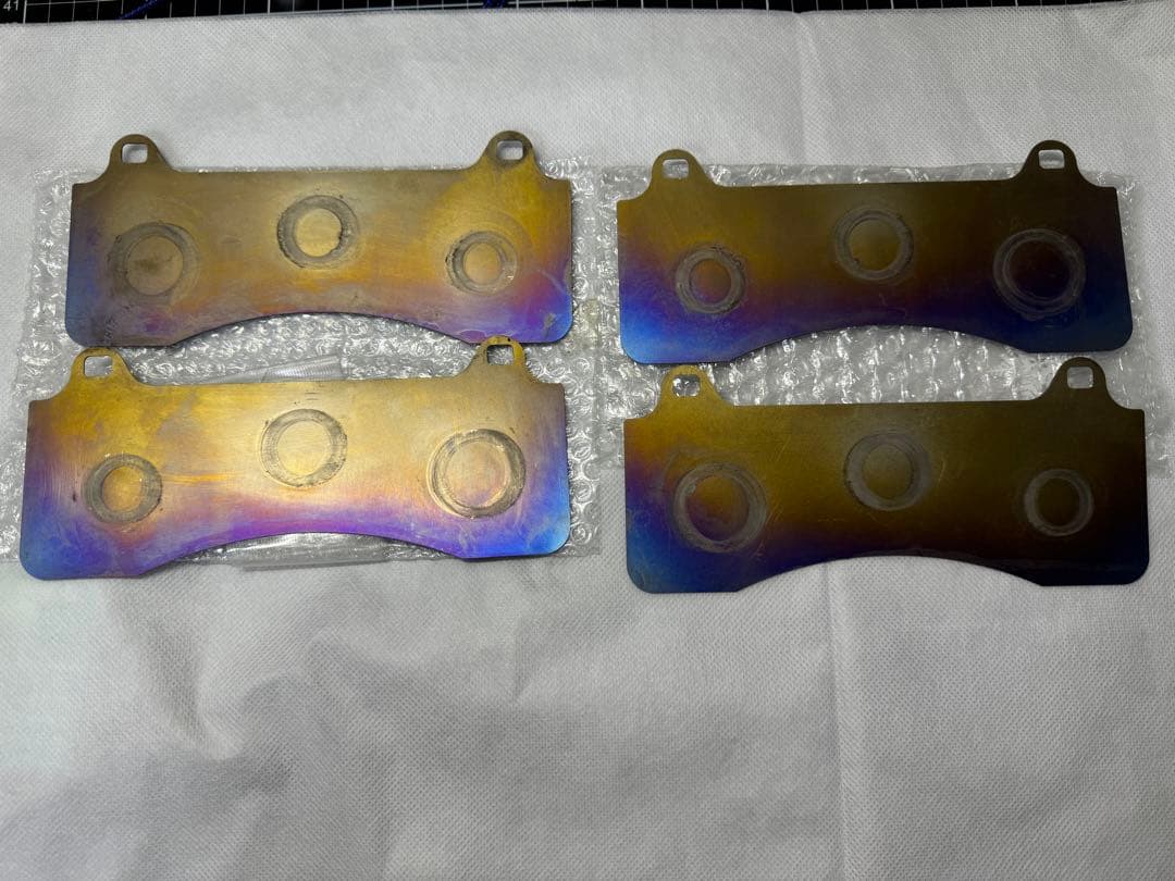 レクサスRCF用 LEMS製 フロントブレーキ用チタンシム LEXUS RC-F