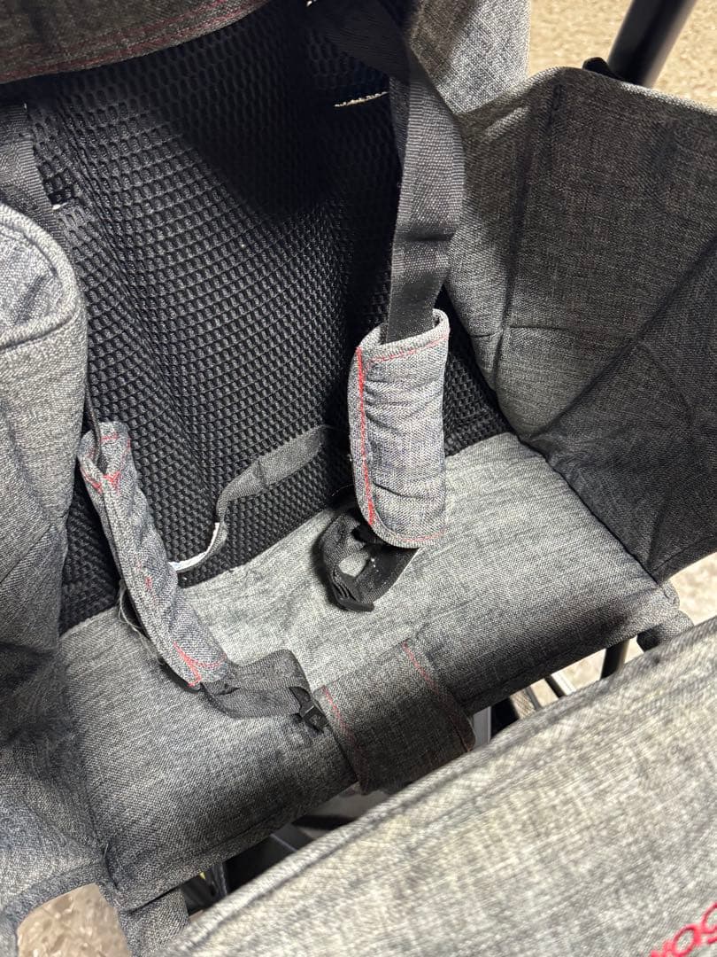 ぶ*ん様 日本育児 DUOシティHOP2 グレーデニム 2人乗りベビーカー