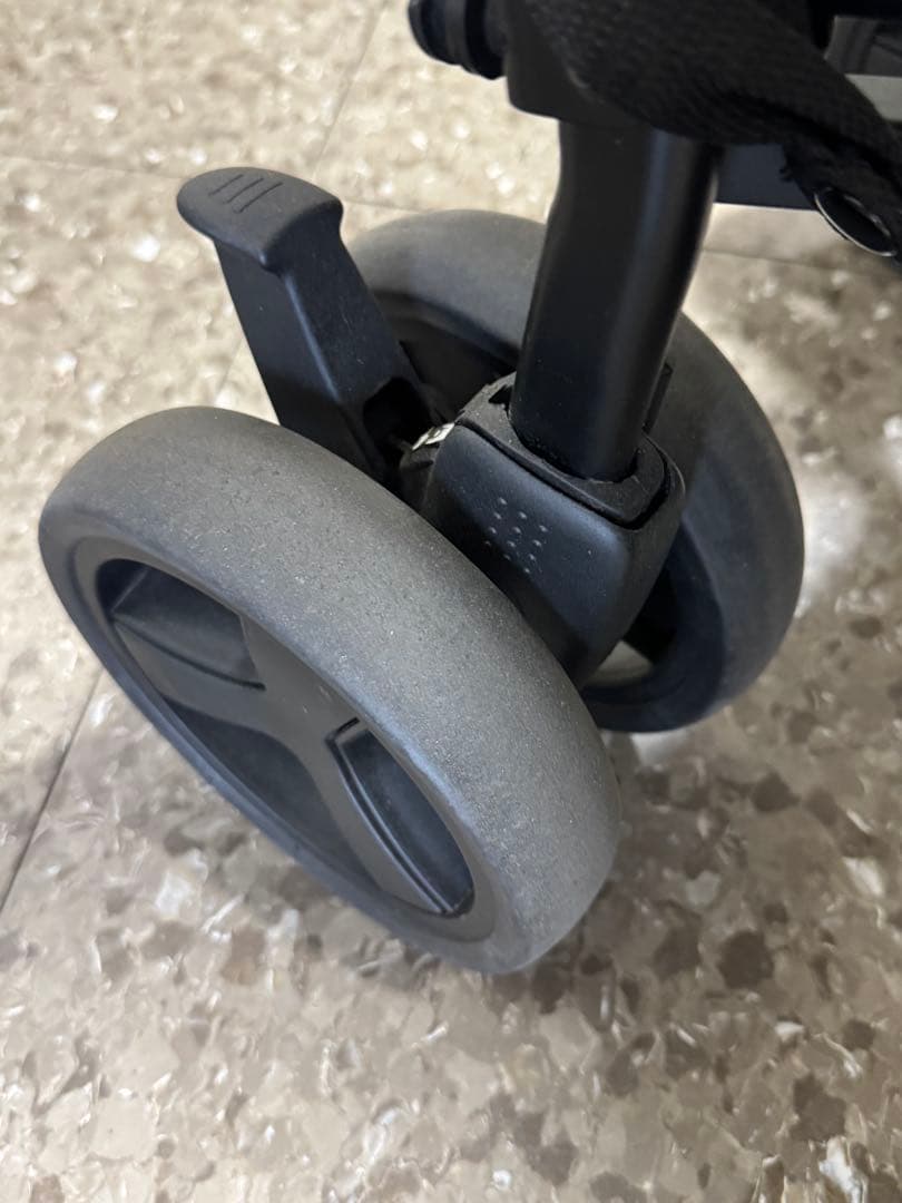 ぶ*ん様 日本育児 DUOシティHOP2 グレーデニム 2人乗りベビーカー