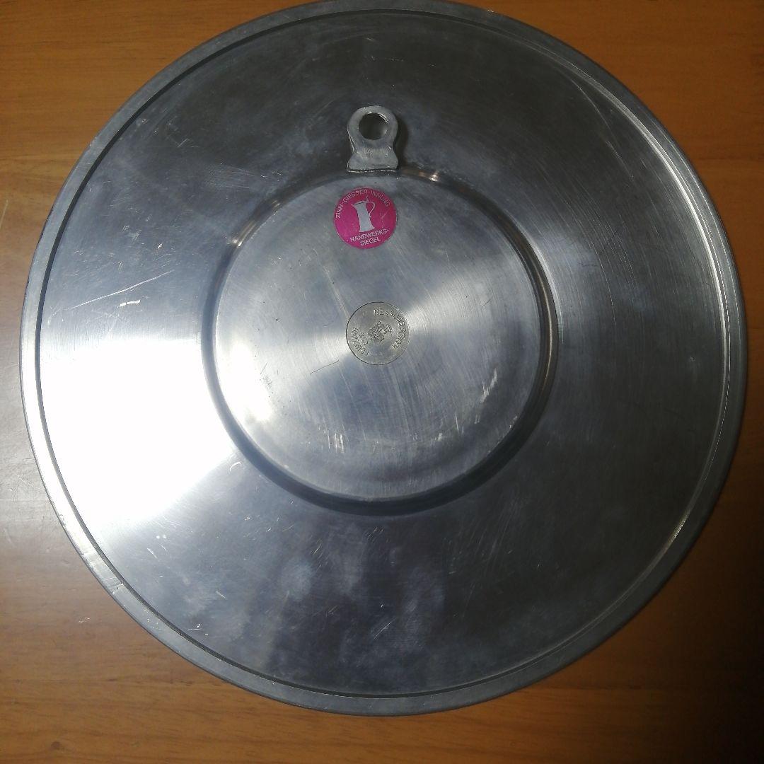 ドイツ製　ピューターシルバープレート　ファインツイン95％　ミュンヘン