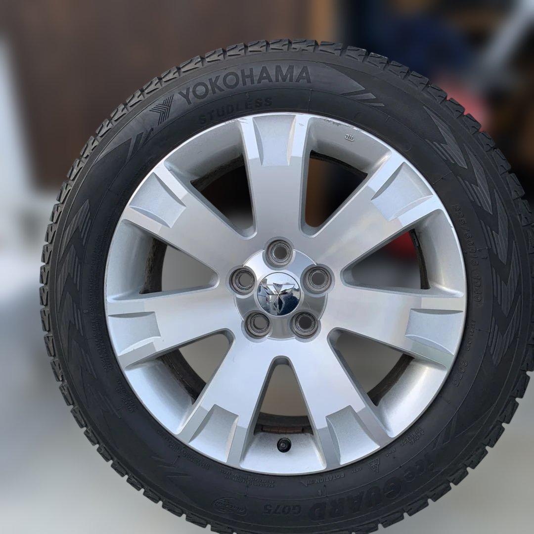 osaka様 デリカD5 スタッドレスタイヤ225/60-R18 純正ホイール