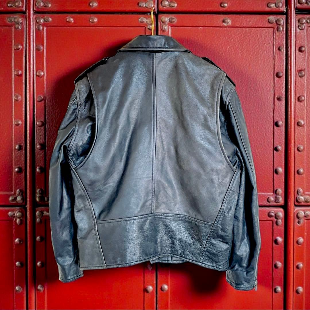 80〜90s vintage GOLDEN FLEECE ライダースジャケット