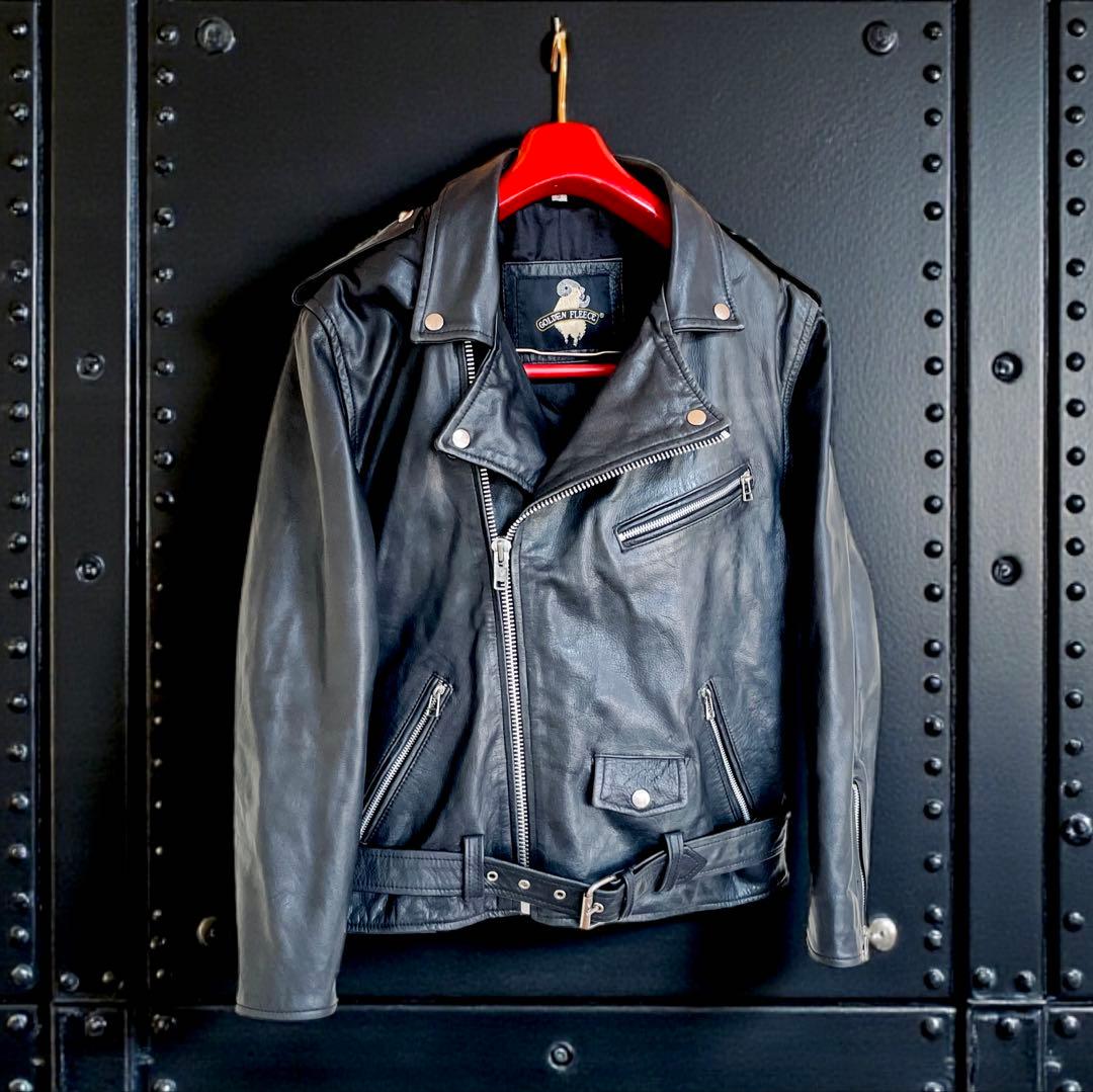 80〜90s vintage GOLDEN FLEECE ライダースジャケット