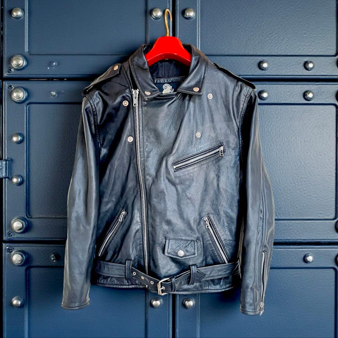 80〜90s vintage GOLDEN FLEECE ライダースジャケット