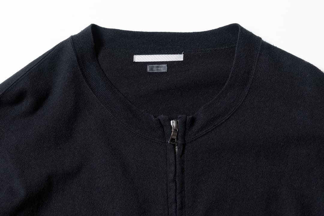 週末価格　blurhms C/Silk Nep Crew-zip サイズ3