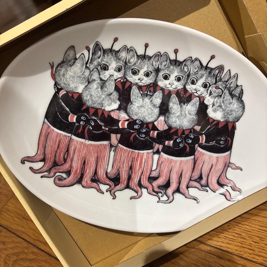 ボリス雑貨店　ヒグチユウコ　26cmオーバル 探検へ出発！